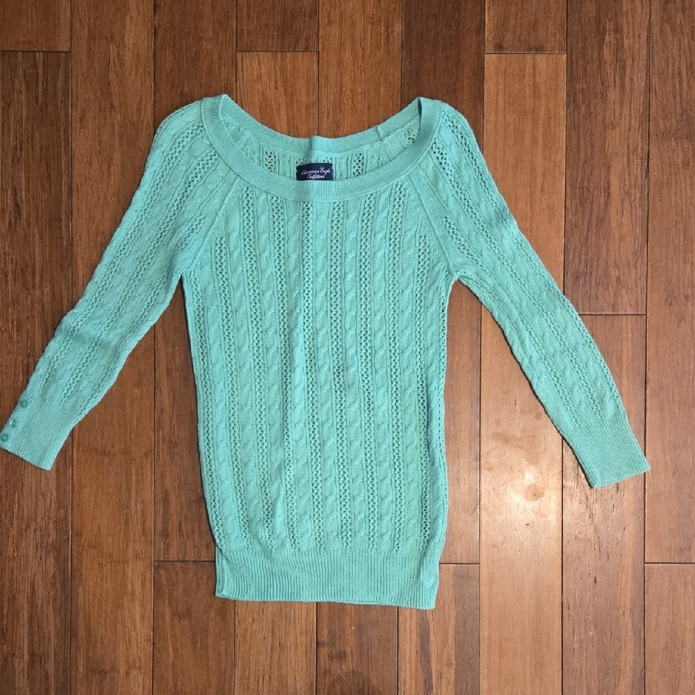 Women's Mint Green Sweater
